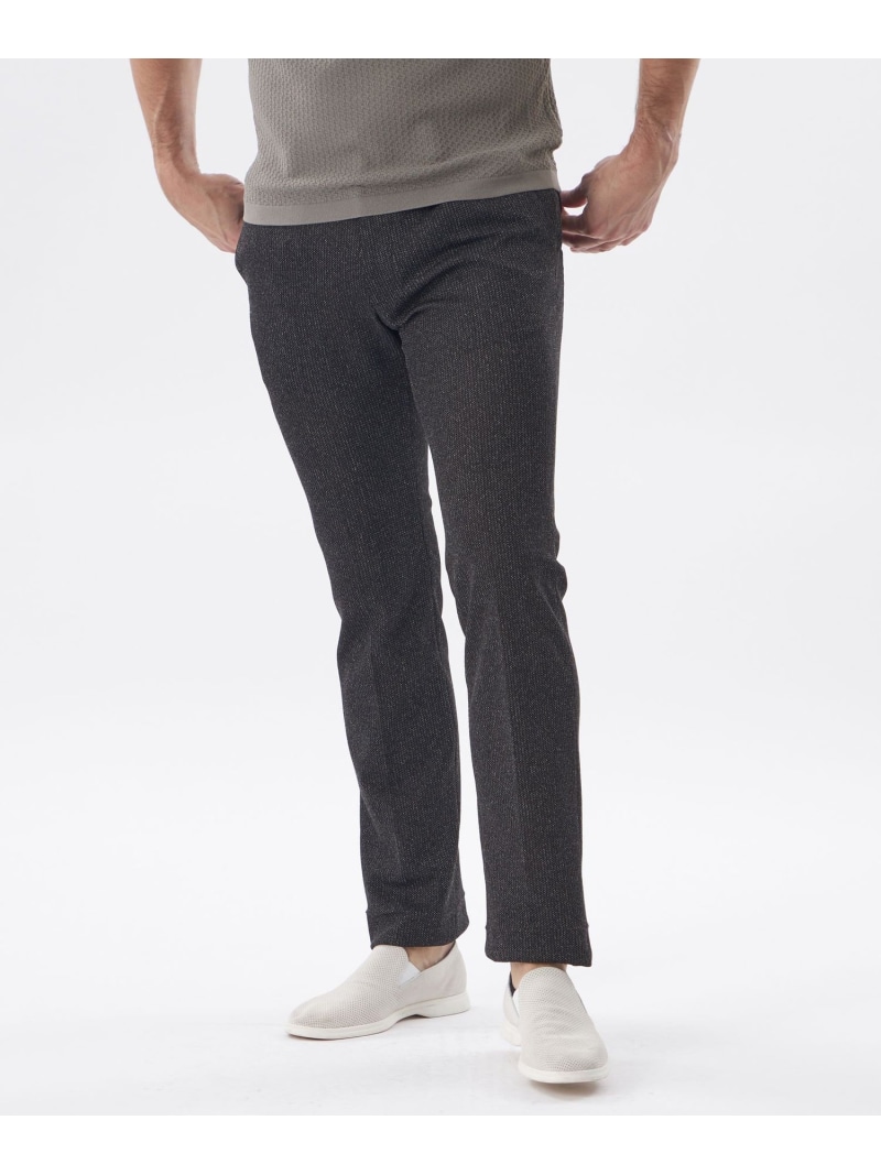 【セットアップ対応】ラッセルジャージーパンツ EPOCA UOMO エポカ パンツ スラックス・ドレスパンツ グレー【送料無料】[ Fashion]
