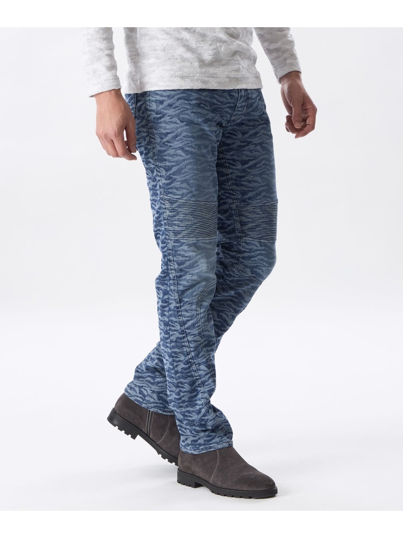 【SALE／69%OFF】【PRIMA COLLECTION】カモフラライダーズデニム EPOCA UOMO エポカ パンツ ジーンズ・デニムパンツ ネイビー【RBA_E】【送料無料】[ Fashion]｜EPOCA
