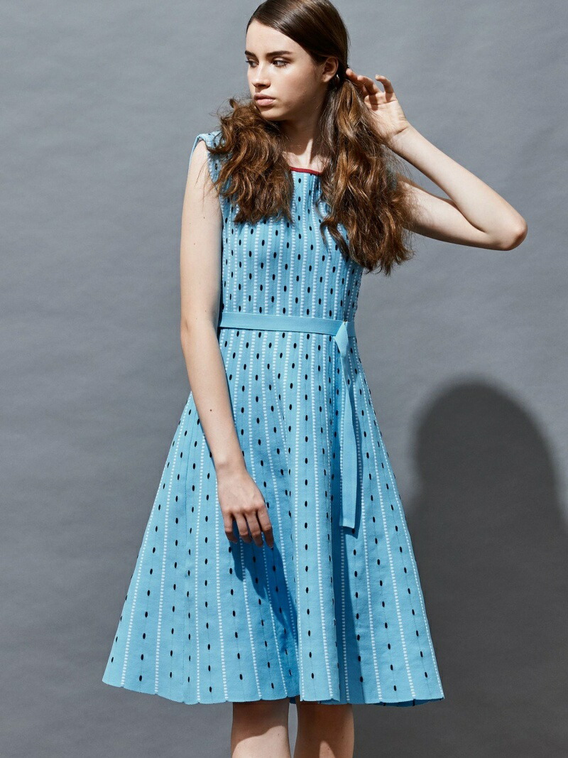 格安人気 ネイビー Rba E 送料無料 ブルー シャツワンピース ワンピース ショップ ザ エポカ Shop The Epoca Guranjie ラインドットジャガードニットドレス Fashion Sale 43 Off Didi Rakuten Aw0163 Spmau Ac In