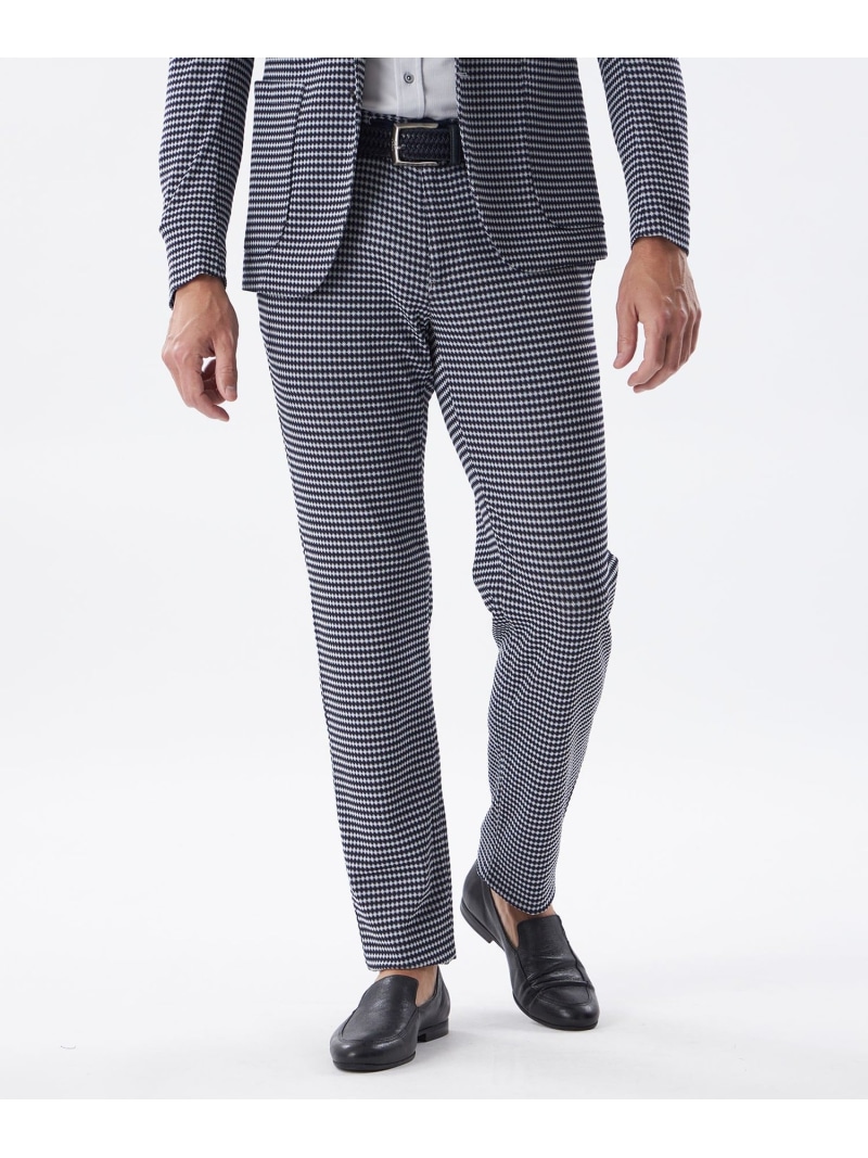 【SALE／46%OFF】【PRIMA COLLECTION】【セットアップ着用可】ハイストレッチライトパンツ EPOCA UOMO エポカ パンツ スラックス・ドレスパンツ ネイビー【RBA_E】【送料無料】[ Fashion]