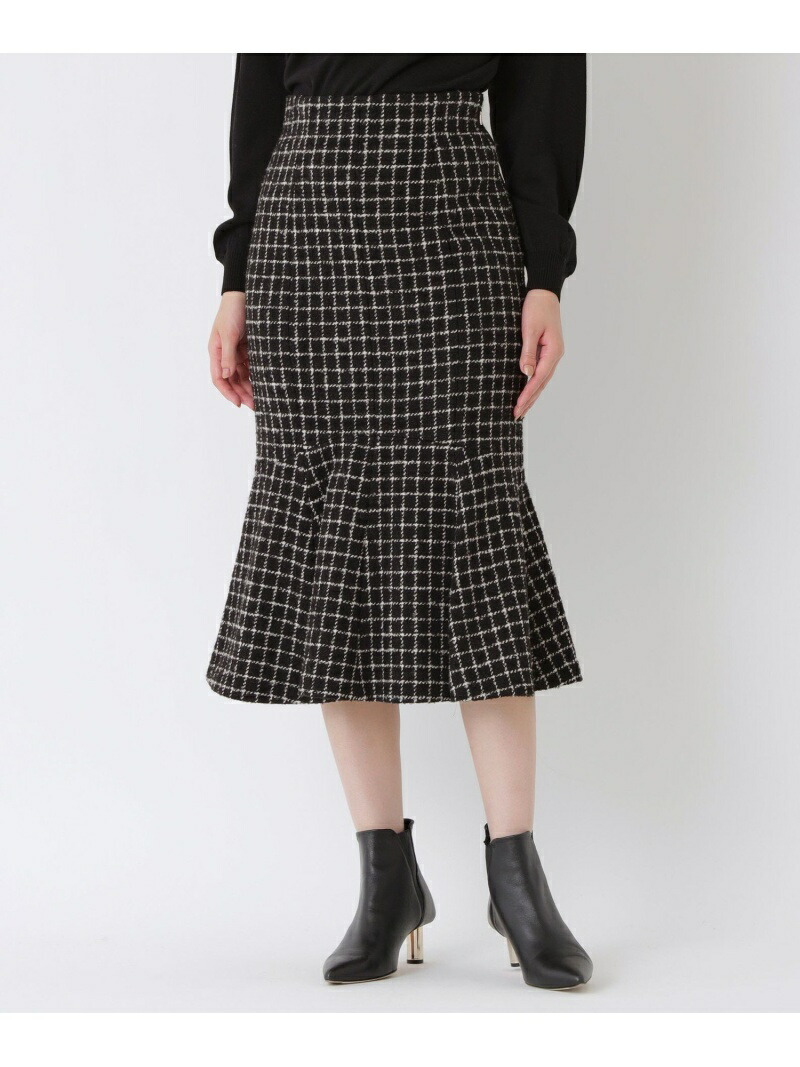 贈呈 EPOCAエポカシルクシフォンマーメイドスカート 40最終値下げ