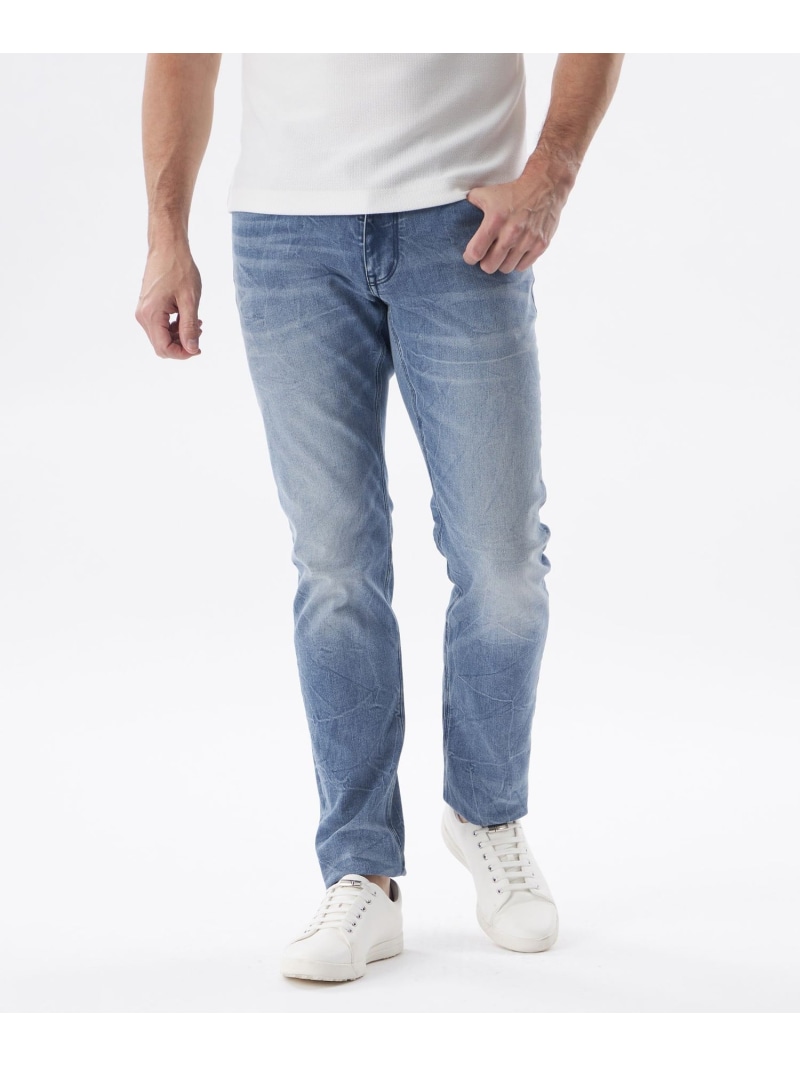 【SALE／20%OFF】【WEB\u0026構成要素バス発着場押さえる】ストレッチデニムパンツ EPOCA UOMO エポカ ズボン下 デニム・ジーンズズボン下 米国海軍 青み【RBA_E】【貨物輸送無料】[ Fashion]