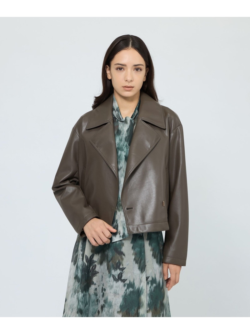 楽天市場】【EPOCA】エポカ 羊革 ライダースジャケット レザーブルゾン