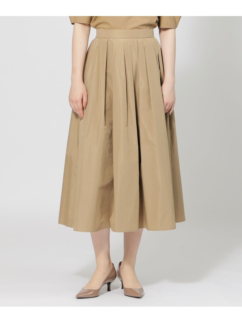 【SALE／30%OFF】シャンブレーメモリータフタ フレアスカート EPOCA エポカ スカート ロング・マキシスカート ブラウン ブラック ホワイト【RBA_E】【送料無料】[ Fashion] 26,788円