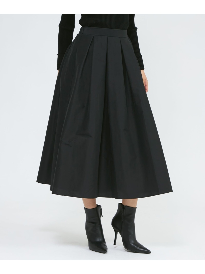 【SALE／20%OFF】【EPOCA STORIA】シャンブレータフタスカート《WEB&EPOCA THE SHOP店舗限定》 EPOCA エポカ スカート その他のスカート ネイビー ベージュ【RBA_E】【送料無料】[ Fashion]