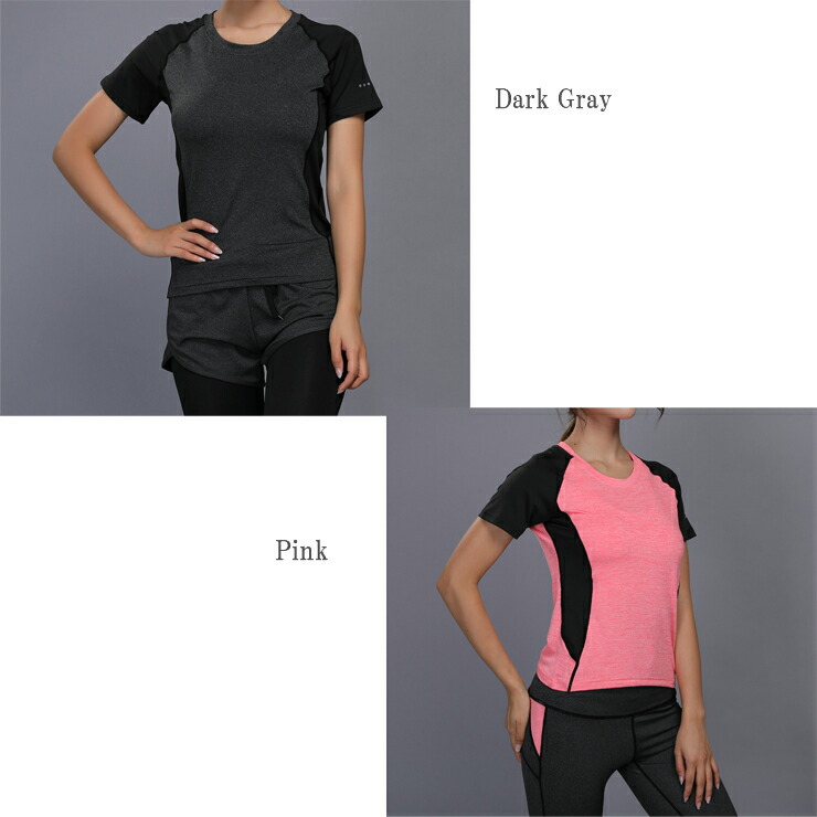 楽天市場 W101 クイックドライ Tシャツ ランニングウェア レディース おしゃれ スポーツウェア 半袖 高弾力 ヨガ ランニング 速乾性 吸水速乾 シャツ ランニング用品専門店 Epoch