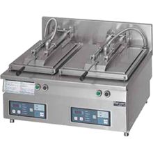 マルゼン電気自動餃子焼器(フタ固定)型式:MAZE-46寸法:幅710mm 奥行600mm 高さ285mm バックガード150mm送料:無料 (メーカーより)直送保証:メーカー保証付|空調・店舗・厨房センター