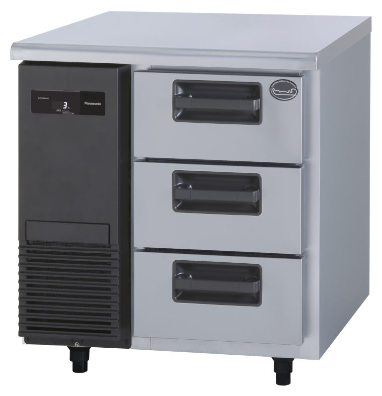 パナソニック3段ドロワータイプ凍結器《はたご屋取り替えっこ》型：SUF-DLV761-3（旧SUF-DK761-3)大きさ：幅735粍 奥ぶかさ600粍 高さ800粍貨物輸送：無料 (製造業者より)直送引き受ける：製造業者引き受ける付