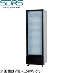 サンデンリーチインタイプショーケース（律動的な調子扉）型：VRD-C190W大きさ：幅460粍 × 奥ふかさ425粍 × 高さ1042粍貨物輸送：無料 (製造会社より)直送引きうける：製造会社引きうける付