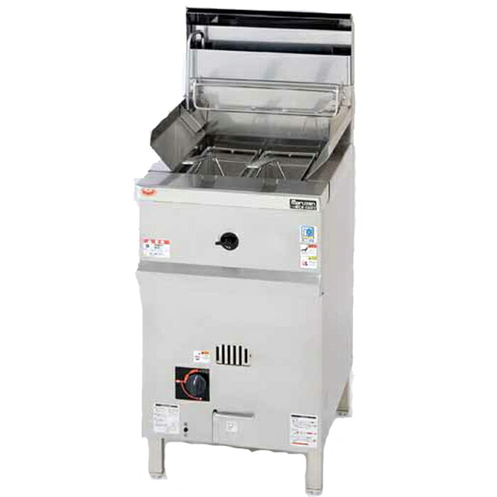 マルゼン涼厨スパゲティ釜(自動点火)型式：MRP-C046-3(旧MRLN-046P3)寸法：幅450mm 奥行600mm 高さ800mm バック150mm送料：無料 (メーカーより)直送保証：メーカー保証付｜空調・店舗・厨房センター