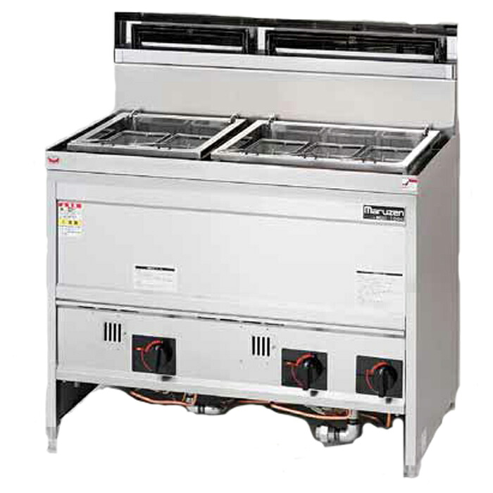 マルゼンガススパゲティ釜(自動点火)型式：MGU-106PG寸法：幅1000mm 奥行600mm 高さ800mm バック150mm送料：無料 (メーカーより)直送保証：メーカー保証付｜空調・店舗・厨房センター