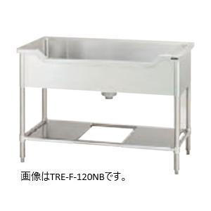 タニコー舟型シンク(バックガードなし)型式：TRE-F-100NB寸法：幅1000m 奥行600mm 高さ850mm送料：無料 (メーカーより)直送｜空調・店舗・厨房センター