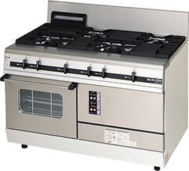 マルゼンパワークックガスレンジ(コンベクションオーブン積み上げる)型：MGRX-127F(旧MGRX-127E)大きさ：幅1200粍 奥ふかさ750粍 高さ800粍 うしろ側200粍貨物輸送：無料 (製造会社より)直送引き請ける：製造会社引き請ける付