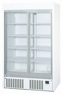 楽天市場】パナソニック冷蔵スライド大扉ショーケース型式：SRM-RVZ419