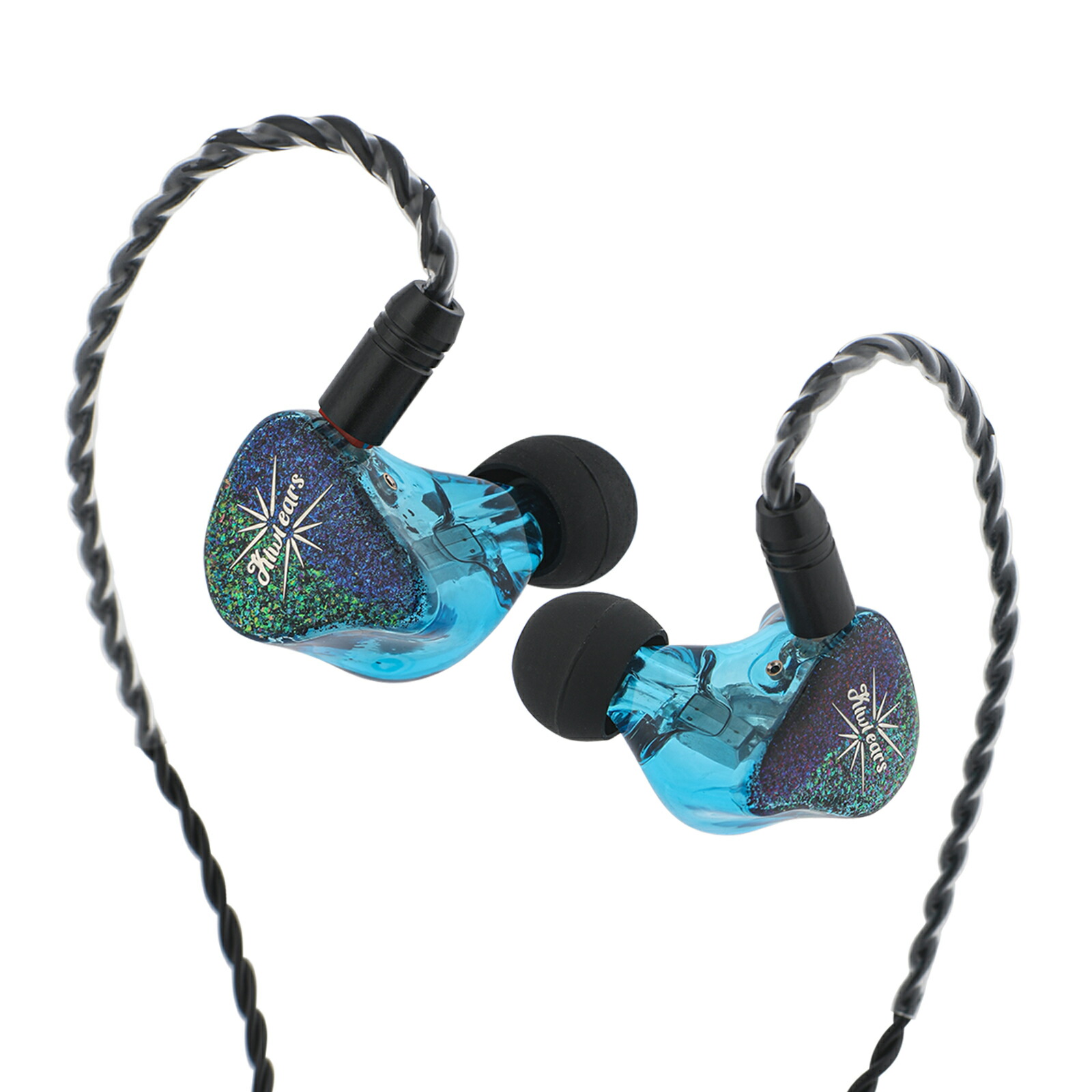 楽天市場】Kiwi Ears Forteza Purple 有線イヤホン カナル型 耳掛け型
