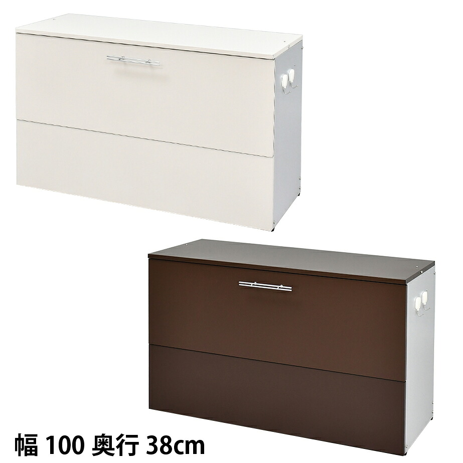 A135 ガルバ使用ゴミ保管庫 幅100奥行38|雑貨アイディ屋