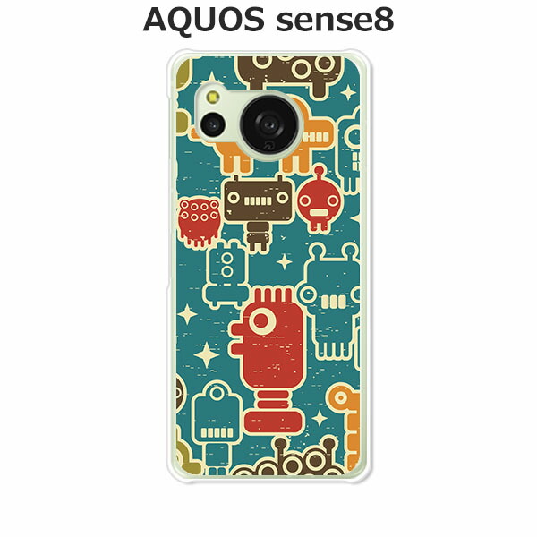 【楽天市場】AQUOS sense8 SH54D / SHG11 / SHM26 共通 ケース/カバー 【ワレワレハウチュウジンダ クリア