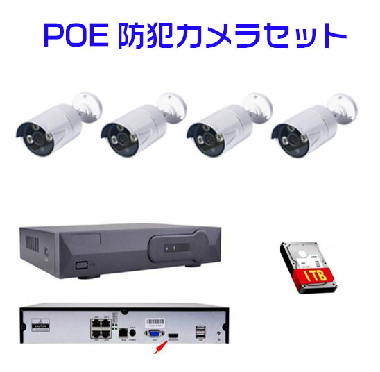 楽天市場】【送料無料】Swann NVR セキュリティシステム 4K カメラ6台