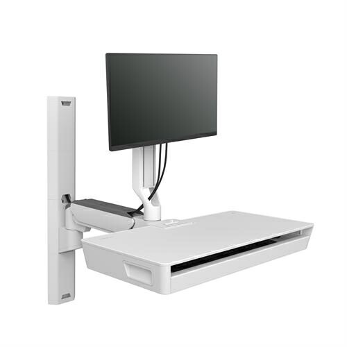 CareFit Combo System with Worksurface Snow