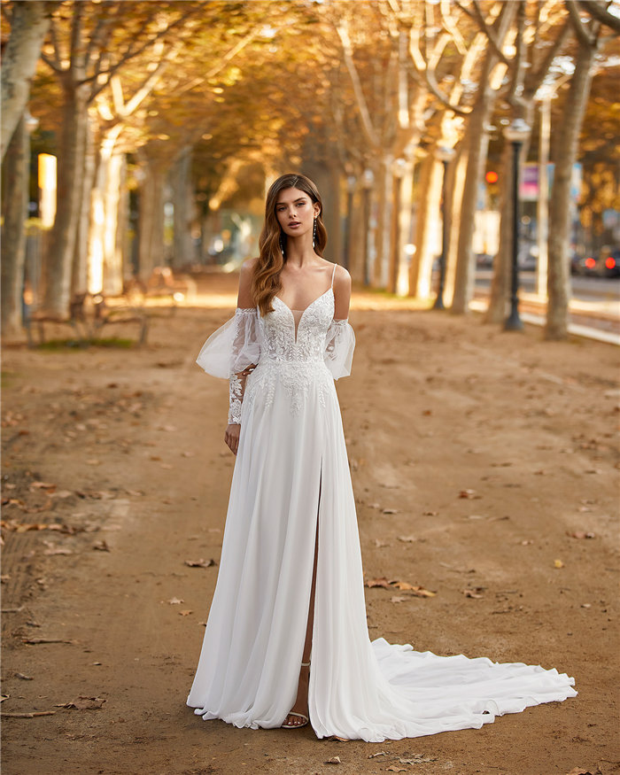 ウェディングドレス セミオーダー サイズカスタマイズ可 手作り スレンダーライン wedding dress 花嫁 挙式 結婚式 披露宴 二次会 ブライダル ws3139