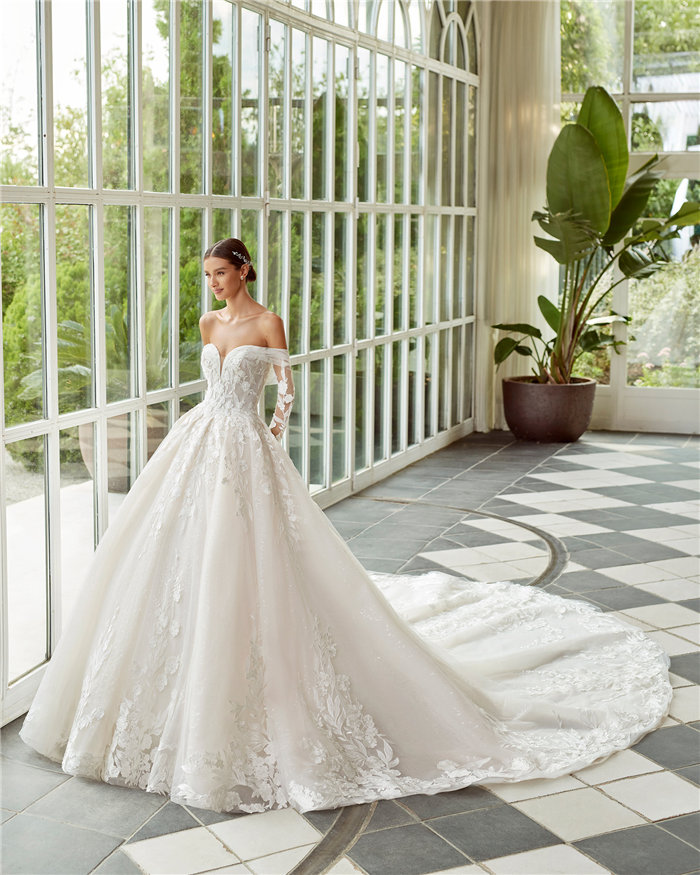 ウェディングドレス セミオーダー サイズカスタマイズ可 手作り プリンセスライン wedding dress 花嫁 挙式 結婚式 披露宴 二次会 ブライダル ws3171 36,270円