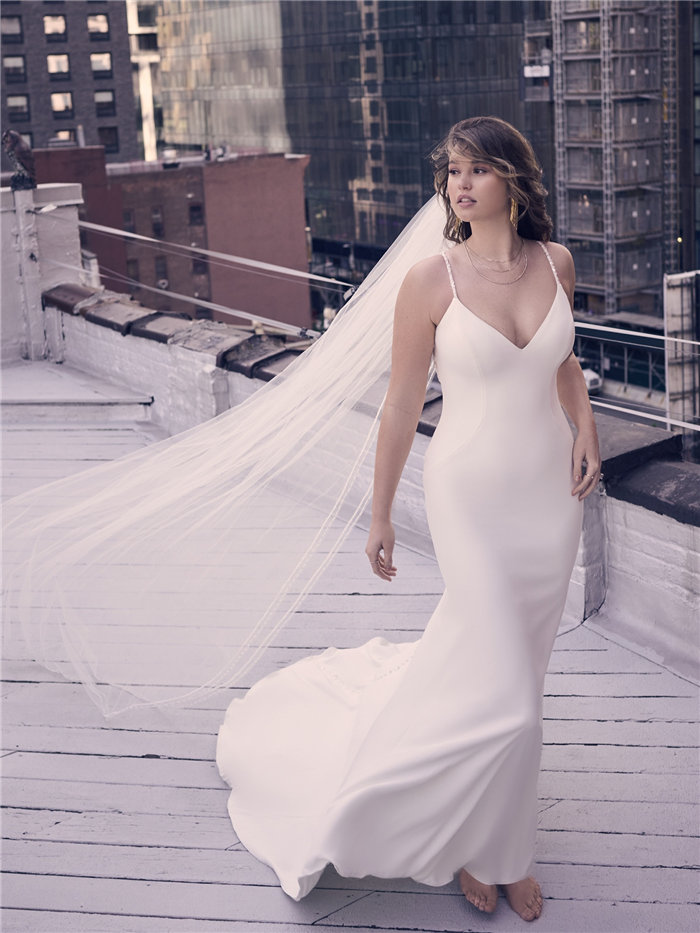 ウェディングドレス サイズオーダー セミオーダー サイズカスタマイズ可 マーメイドライン wedding dress 花嫁 挙式 結婚式 披露宴 二次会 ブライダル ws3209