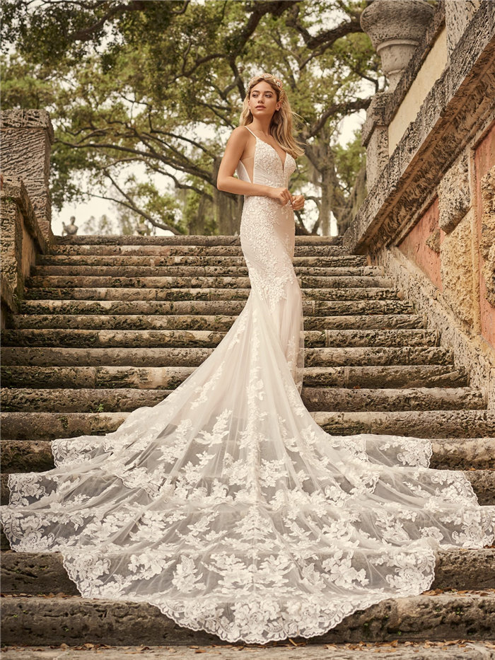 ウェディングドレスセミオーダー サイズカスタマイズ可 手作り マーメイドライン wedding dress 花嫁 挙式 結婚式 披露宴 二次会 ブライダル ws3228