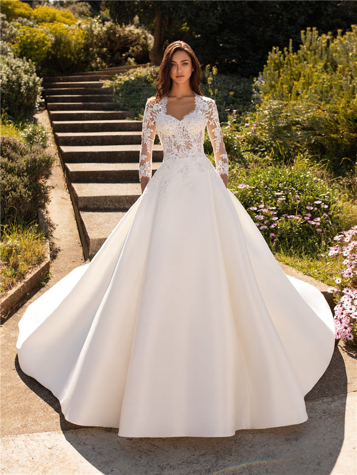 ウェディングドレスセミオーダー 大きさカスタマイズ可 手作り 妃殿下生産ライン wedding dress 花嫁御寮 挙式 御芽出度 交歓会 二次会 御芽出度 ws3330