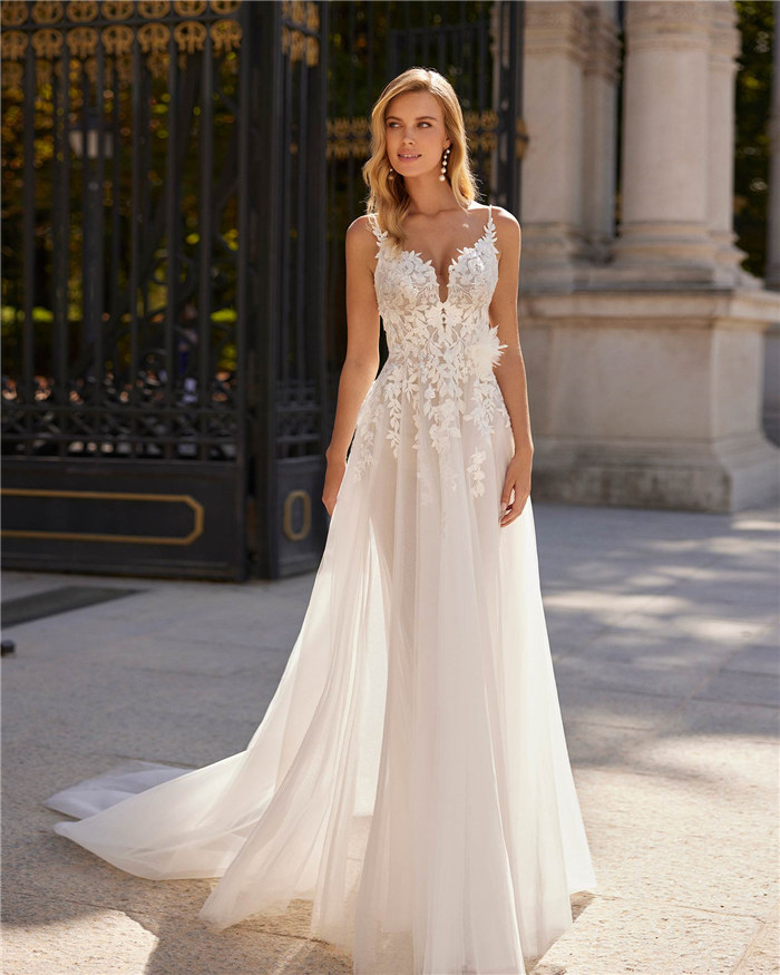 ウェディングドレス セミオーダー サイズカスタマイズ可 手作り wedding dress 花嫁 挙式 結婚式 披露宴 二次会 ブライダル 9S138