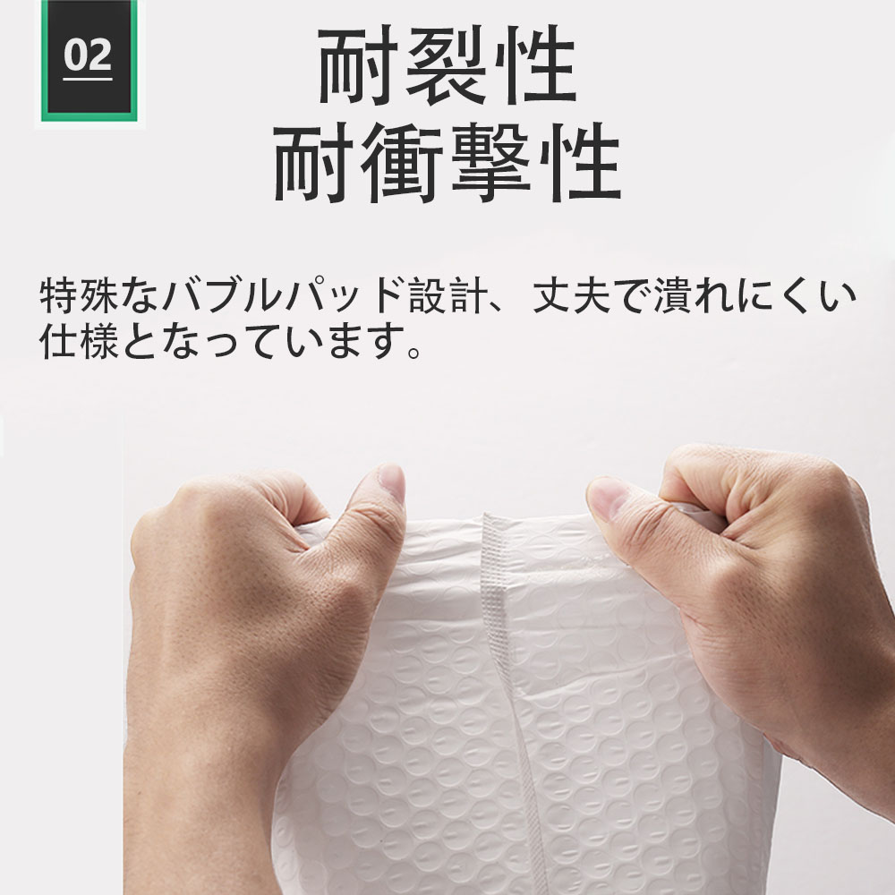 販売期間 限定のお得なタイムセール 送料無料 クッション封筒L 防水タイプ クッション封筒 B5対応 配送用緩衝材エアキャップ付  ホワイト文庫本など小物入れ発送用品 白いシール付き封筒 エアキャップ付 PET防水材質 Lサイズ 外寸:約23x28cm; 内寸:約21x28cm 
