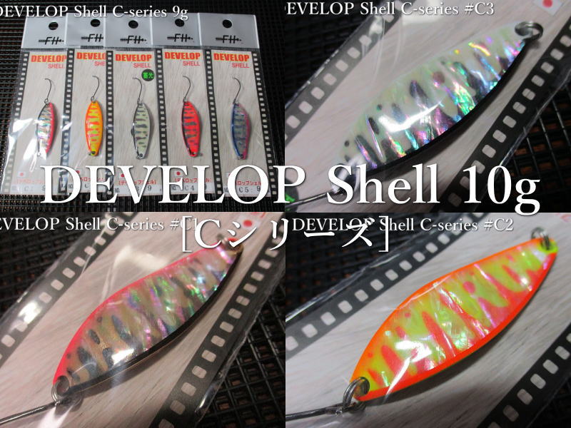 FIELD HUNTER スプーン 計10個 楽天市場】デベロップ シェル [#50番シリーズ] 10g /48mm ～全10