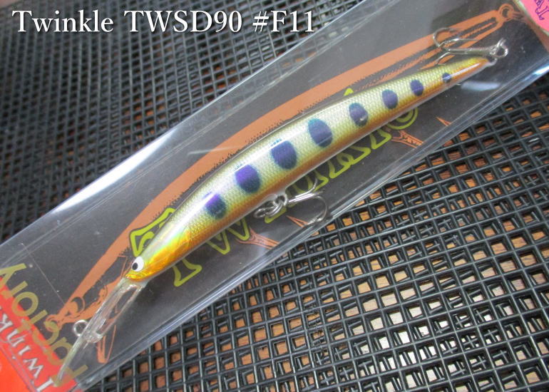 楽天市場】ツインクル [フローティング] TWF90 #01 銀黒オレンジ