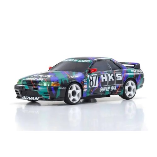 MINI-Z ASC MA020 HKS SKYLINE (R32 GT-R) 1993＃87 【MZP482HK】 (ホビーラジコン)おもちゃ こども 子供 ラジコン