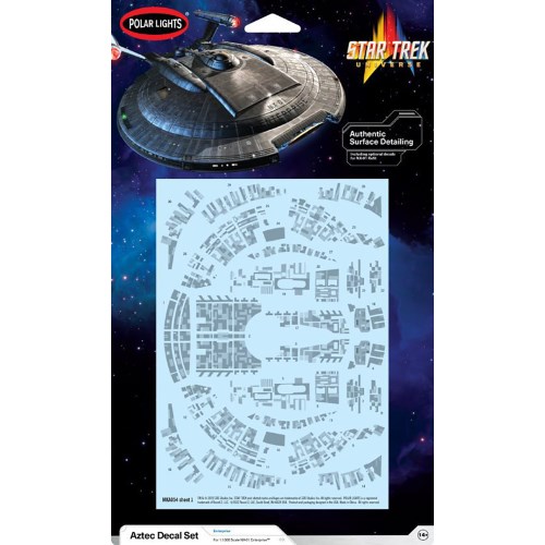 【4/20（月）限定！全品ポイント＋4倍！】1／1000 『スター・トレック：エンタープライズ』 NX-01 エンタープライズ用 アズテックデカールセット 【MKA054】 (プラモデル用デカール)【再販】