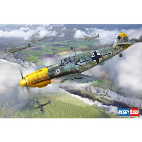 ホビーボス 1／48 エアクラフトシリーズ メッサーシュミット Bf109E-4 【81792】 (プラモデル)おもちゃ プラモデル
