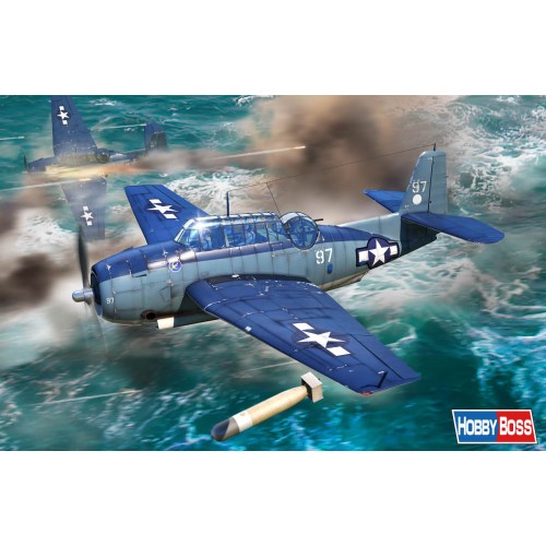 ホビーボス 1／72 エアクラフトシリーズ TBF-1C アヴェンジャー 【87275】 (プラモデル)おもちゃ プラモデル