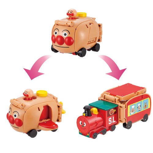 楽天市場】アンパンマン チキチキ大変身！もぐりんとだだんだん