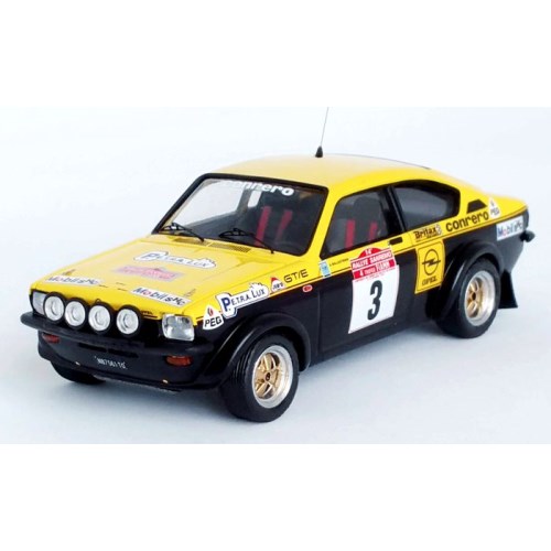 【4/20（月）限定！全品ポイント＋4倍！】Trofeu オペル カデット GT／E 1976年サンレモラリー 5位 ＃3 Amilcare Ballestrieri ／ Sergio Maiga 1／43スケール 【dsn37】 (ミニカー)