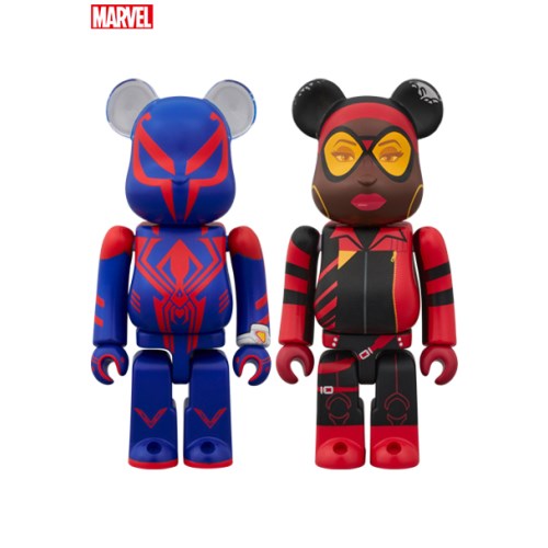 楽天市場】BE＠RBRICK SPIDER-MAN (Miles Morales) ＆ SPIDER-GWEN