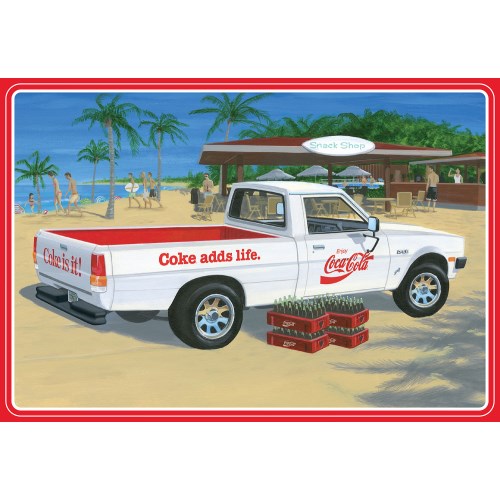 AMT 1／25 1980 ダッジ・ラム D-50 ピックアップ ’コカ・コーラ’ 【AMT1306】(プラモデル)