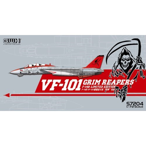 1／72 F-14B VF-101 GRIM REAPERS 【S7204】 (プラモデル)