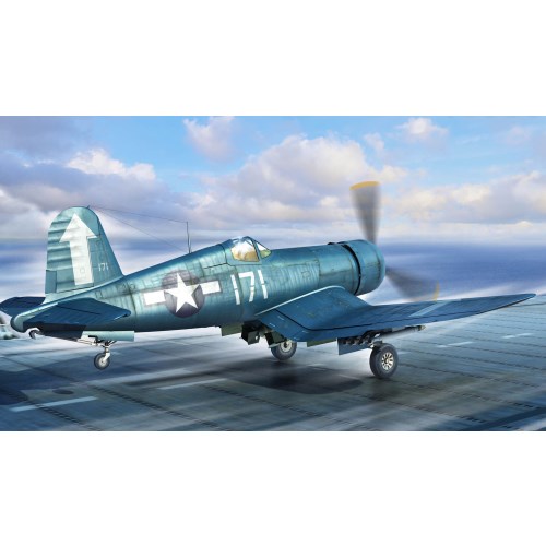 『1／48 エアクラフトシリーズ』F4U-1D コルセア 【80384】(キット)