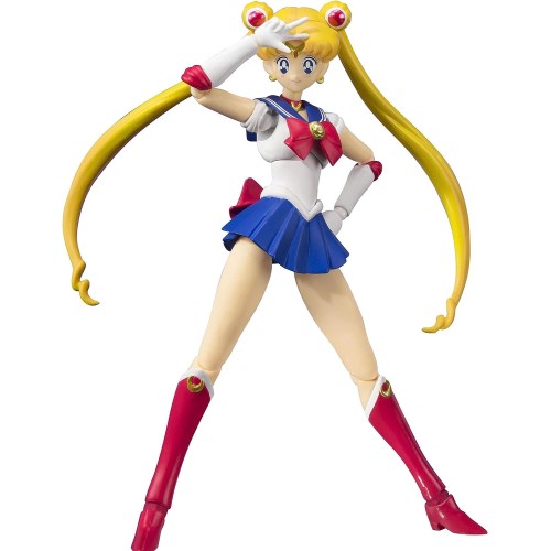 【6/4 20時〜 全品P5倍 & 最大1000円OFFクーポン】S.H.Figuarts 『美少女戦士セーラームーン』 セーラームーン-Animation Color Edition-(再販版)フィギュア画像