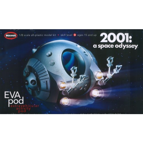 【7/1限定! 最大P6倍 & 最大2000円OFFクーポン!!】『2001年宇宙の旅』 1／8 スペースポッド 【MOE2001-4】 (プラスチックモデルキット)画像