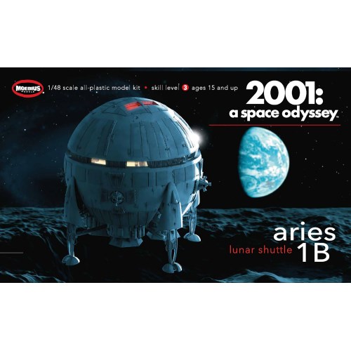 【7/1限定! 最大P6倍 & 最大2000円OFFクーポン!!】『2001年宇宙の旅』 1／48 アリエス号 【MOE2001-7】 (プラスチックモデルキット)画像