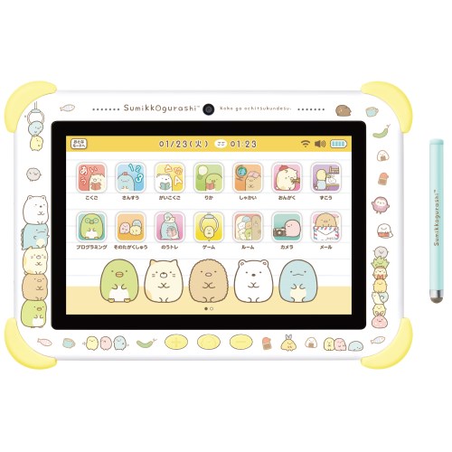 【4/20（月）限定！全品ポイント＋4倍！】すみっコぐらし Wi-Fiでつながる！みんなとつながる！すみっコパッド 8インチ イエローおもちゃ こども 子供 ゲーム 5歳