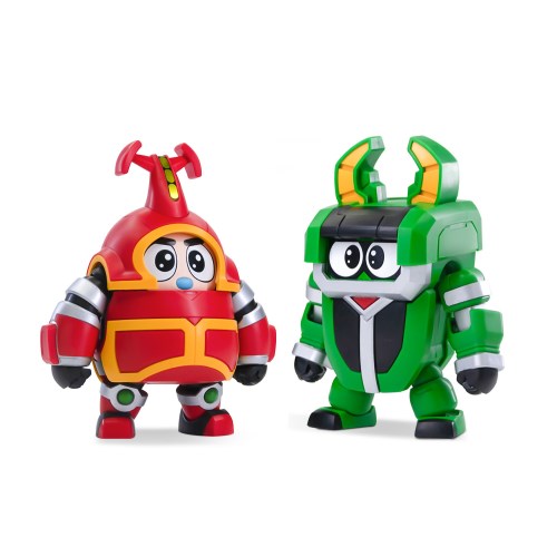 QOSMOS 『ビーロボカブタック』 カブタック ＆ クワジーロ セット 【KM-141】 (プラスチックモデルキット)画像