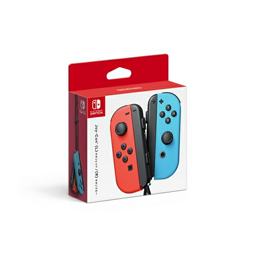 楽天市場】【新品】 Joy-Con (L) ネオンレッド/ (R) ネオンブルー