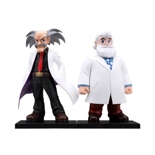 OSHI WORKS 『ロックマン』 Dr.ワイリー＆Dr.ライト 【GP027】 (塗装済完成品フィギュア)
