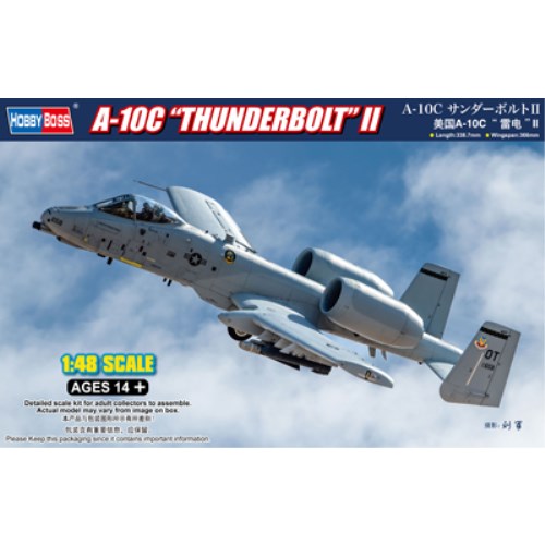 ホビーボス 『1／48 エアクラフトシリーズ』 A-10C サンダーボルトII 【81796】(プラモデル)